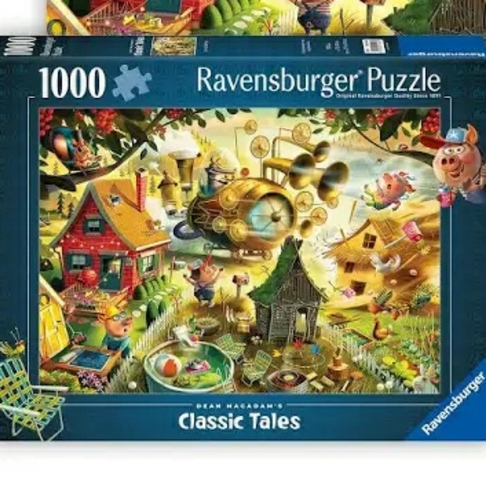 Ravensburger Classic Tales "Look Out Little Pigs! Puzzle